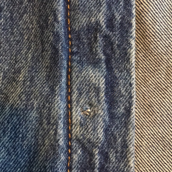 Lucky Brand distressed jean jacket - Picture 11 of 15